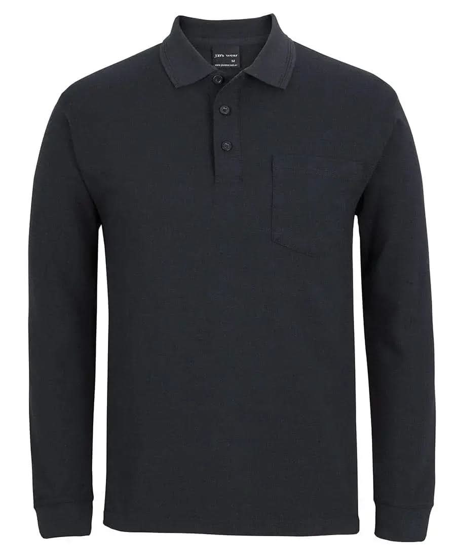 JB's 210 L/S POCKET POLO 210PL Metro Workwear.